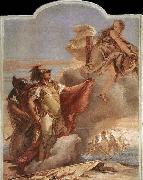 TIEPOLO, Giovanni Domenico Venus Appearing to Aeneas on the Shores of Carthage USA oil painting artist
